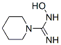 N-(N-hydroxyamidino)piperidine 结构式