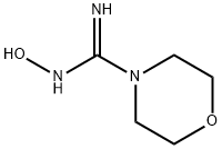 N-羟基吗啉-4-甲酰亚胺酰胺 结构式