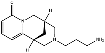 12-(3-Aminopropyl)-cytisine 结构式