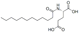 N-dodecanoylglutamic acid 结构式