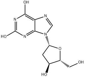 2'-脱氧-黄苷 结构式