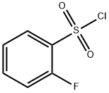 2-氟苯磺酰氯 结构式