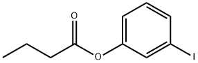 Butyric acid, m-iodophenyl ester 结构式