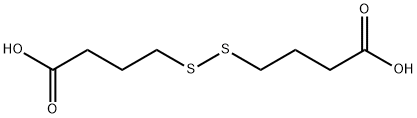 3-羧丙基二硫化物 结构式