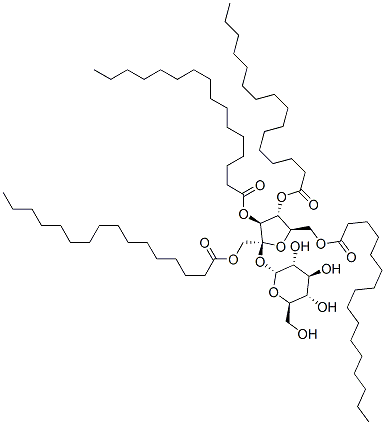 sucrose tetrapalmitate 结构式