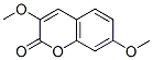 3,7-Dimethoxycoumarin 结构式