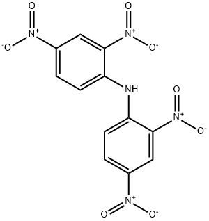 N-(2,4-dinitrophenyl)-2,4-dinitroaniline 结构式
