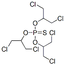 Thiophosphoric acid O,O,O-tris[2-chloro-1-(chloromethyl)ethyl] ester 结构式