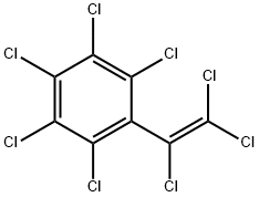 八氯苯乙烯 结构式