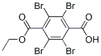 ethyl hydrogen tetrabromoterephthalate 结构式