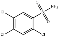 2,4,5-三氯苯磺酰胺 结构式