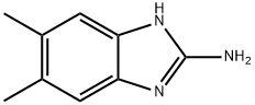 2-氨基-5,6-二甲基苯并咪唑 结构式