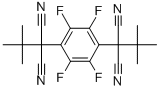 ALPHA,ALPHA-二-叔-丁基-ALPHA,ALPHA-二氰基-2,3,5,6-四氟-1,4-苯二乙酰腈 结构式