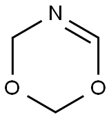 4H-1,3,5-Dioxazine 结构式