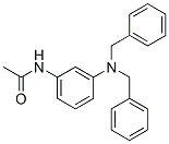 N-[3-[bis(phenylmethyl)amino]phenyl]acetamide 结构式