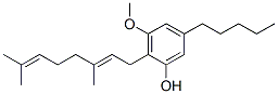 2-[(E)-3,7-Dimethyl-2,6-octadienyl]-3-methoxy-5-pentylphenol 结构式