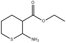 2H-Thiopyran-3-carboxylicacid,2-aminotetrahydro-,ethylester(8CI) 结构式