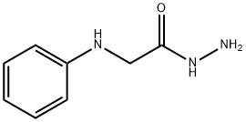 PHENYLAMINO-ACETIC ACID HYDRAZIDE 结构式