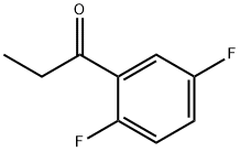 2,5-二氟苯丙酮 结构式