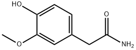 2-(4-Hydroxy-3-methoxyphenyl)acetamide 结构式