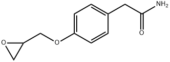 4-(环氧乙基甲氧基)苯乙酰胺 结构式
