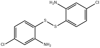 2,2'-dithiobis[5-chloroaniline] 结构式