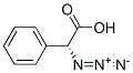 (R)-azidophenylacetic acid 结构式