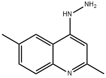 2,6-二甲基-4-肼基喹啉 结构式