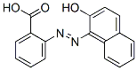 2-(2-Hydroxy-1-naphtylazo)benzoic acid 结构式