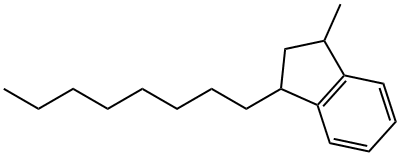 1-methyl-3-octylindan 结构式