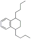 1,4-Dibutyl-1,2,3,4-tetrahydronaphthalene 结构式