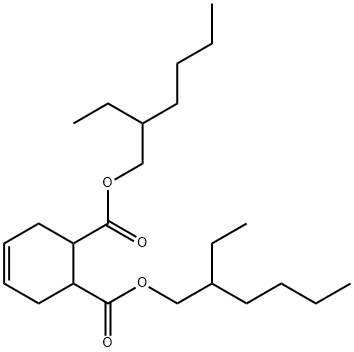 4-环己烯基-1,2-二甲酸双(2-乙基己基)酯 结构式