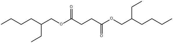 琥珀酸二乙基己酯 结构式