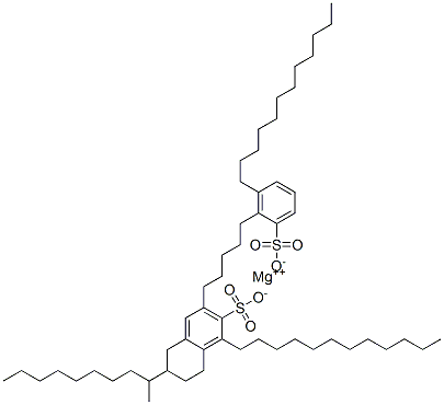 magnesium bis[didodecylbenzenesulphonate] 结构式