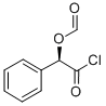 (R)-(-)-O-甲酰基扁桃酸酰氯 结构式