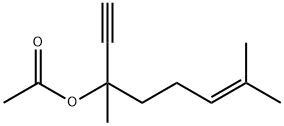 3,7-dimethyloct-6-en-1-yn-3-yl acetate 结构式