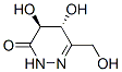 3(2H)-Pyridazinone, 4,5-dihydro-4,5-dihydroxy-6-(hydroxymethyl)-, (4S,5R)- (9CI) 结构式