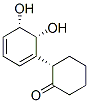 Cyclohexanone, 2-[(5S,6R)-5,6-dihydroxy-1,3-cyclohexadien-1-yl]-, (2S)- (9CI) 结构式