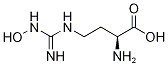 NΩ-羟基或- L -精氨酸盐酸盐 结构式