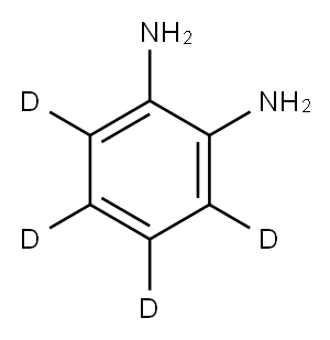1,2-苯并D4-二胺 结构式