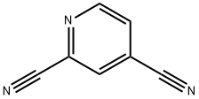 吡啶-2,4-二腈 结构式