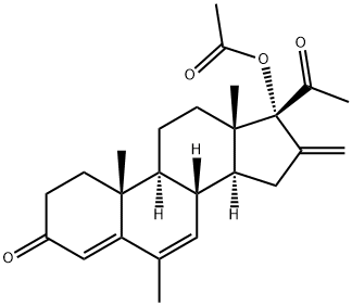 醋酸美伦孕酮 结构式