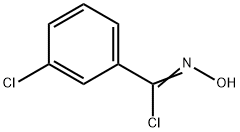 3-氯-N-羟基亚氨代苯甲酰氯 结构式