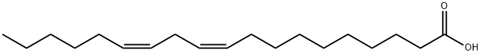 DELTA 10 CIS-13 NONADECADIENOIC ACID 结构式