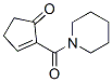 Piperidine,  1-[(5-oxo-1-cyclopenten-1-yl)carbonyl]-  (9CI) 结构式