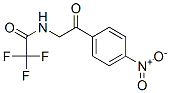 2,2,2-Trifluoro-N-[2-oxo-2-(p-nitrophenyl)ethyl]acetamide 结构式