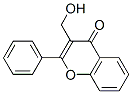 3-(hydroxymethyl)-2-phenyl-chromen-4-one 结构式