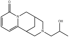 12-(2-Hydroxypropyl)-cytisine 结构式