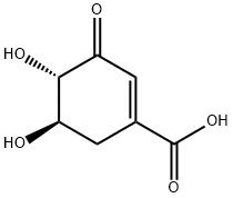 (-)-3-脱氢草酸 结构式