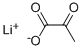 丙酮酸锂 结构式